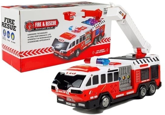 Lean Toys, auto interaktywne Straż pożarna Lean Toys