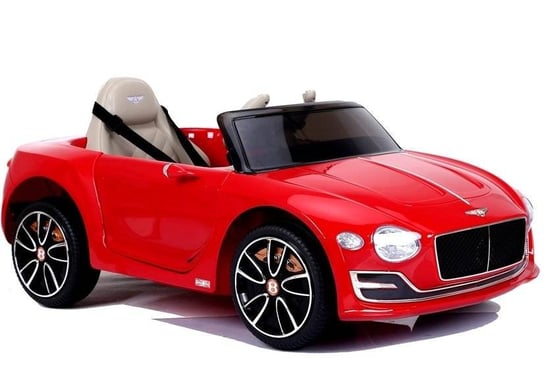Lean Toys, auto na akumulator, Bentley Czerwony Lakier LEAN CARS