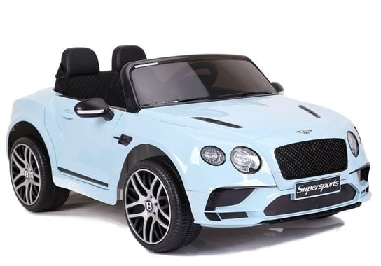 Lean Toys, auto na akumulator Bentley Supersports JE1155, niebieski lakier LEAN CARS