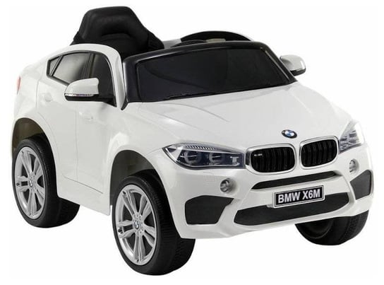 Lean Toys, auto na akumulator BMW X6, białe Lean Toys