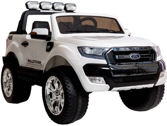 Lean Toys, auto na akumulator Ford Ranger Biały 4x4 Radio LEAN CARS