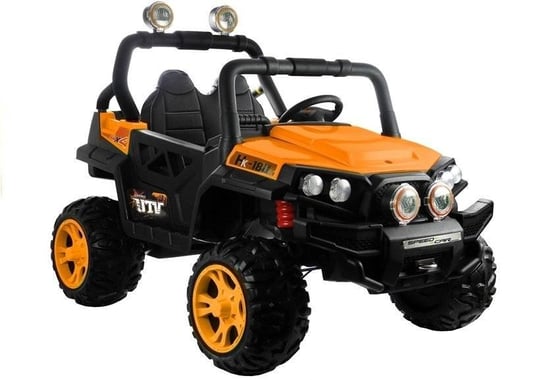 Lean Toys, auto na akumulator, HL2188, pomarańczowy LEAN CARS