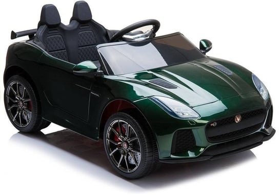Lean Toys, auto na akumulator Jaguar F-Type, zielony lakier Lean Toys