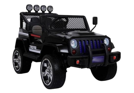Lean Toys, auto na akumulator S2388 Jeep Czarny 4x45W Lean Toys