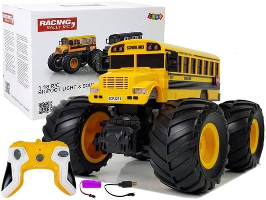 Lean Toys, Autobus szkolny zdalnie sterowany Lean Toys