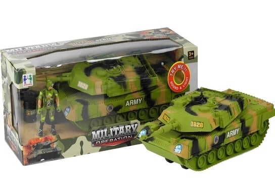 Lean Toys, czołg z akcesoriami Wojsko Lean Toys