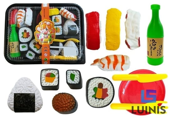 Lean Toys, dziecięcy zestaw do sushi sztućce Lean Toys