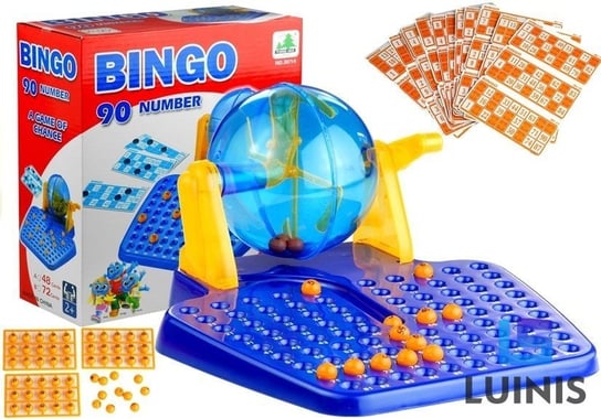 Lean Toys, gra Bingo Lotto Maszyna losująca Lean Toys