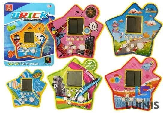 Lean Toys, gra elektroniczna, brick tetris, wydanie kieszonkowe Lean Toys