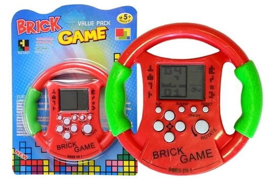 Lean Toys, gra elektroniczna Bricks Kierownica Lean Toys
