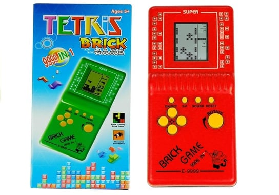 Lean Toys, gra elektroniczna Tetris Kieszonkowa ,wydanie kieszonkowe Lean Toys