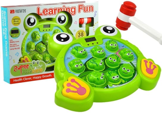 Lean Toys, gra planszowa Świecące Żabki Lean Toys