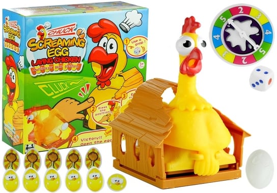 Lean Toys, gra rodzinna Screaming Egg Kura Lean Toys