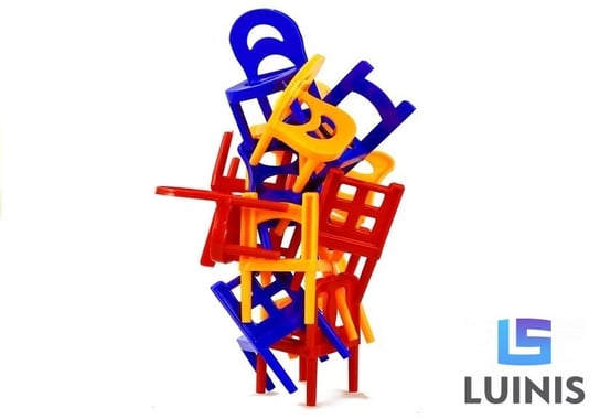 Lean Toys, gra zręcznościowa Spadające krzesła Lean Toys