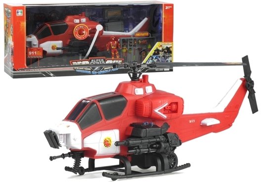Lean Toys, helikopter ratunkowy Straż Pożarna Lean Toys