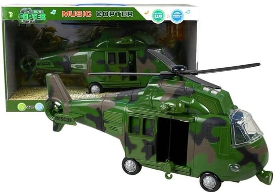 Lean Toys, helikopter wojskowy Lean Toys