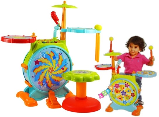 Lean Toys, interaktywna perkusja Jazz Drum Lean Toys