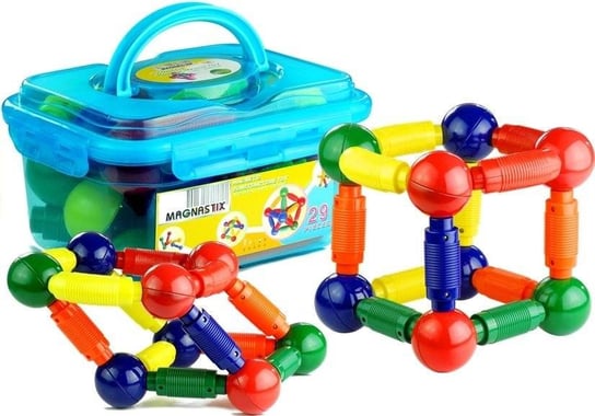 Lean Toys, klocki magnetyczne Magnastix Lean Toys
