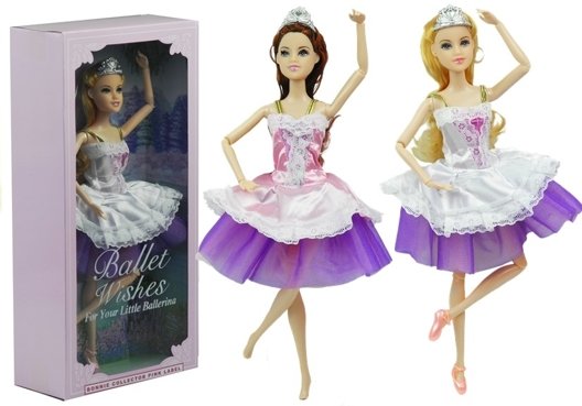 Lean Toys, lalka Baletnica z koroną Lean Toys