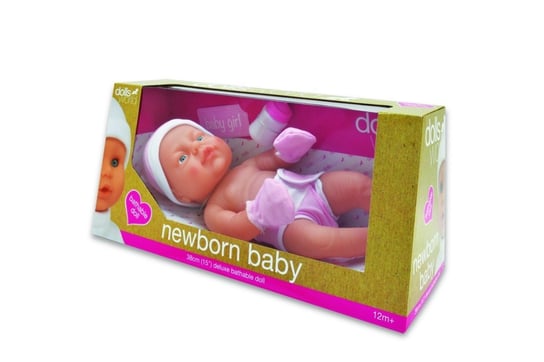 Lean Toys, lalka Newborn Baby Peterkin
