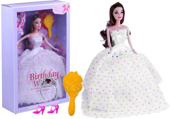 Lean Toys, lalka Urodzinowa suknia Lean Toys