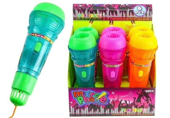 Lean Toys, mikrofon Echo ze światłem Lean Toys