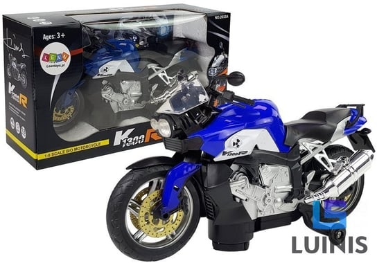 Lean Toys, motocykl na baterie niebieski Lean Toys