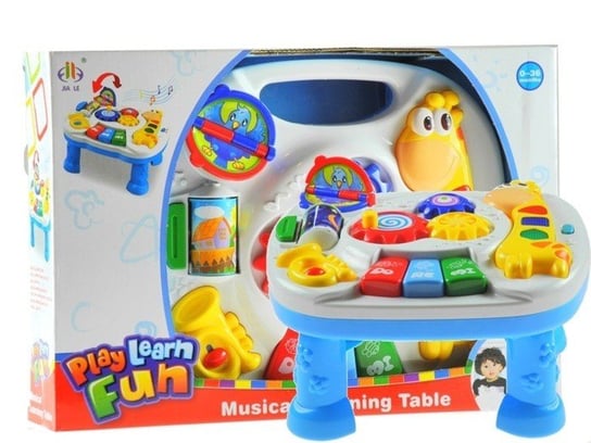 Lean Toys, multifunkcyjny stolik edukacyjny z żyrafą Lean Toys