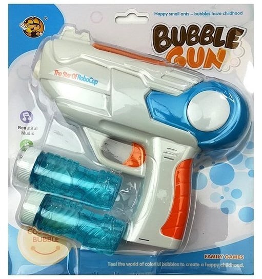 Lean Toys, pistolet na bańki mydlane, niebieski Lean Toys