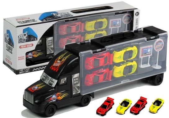 Lean Toys, pojazd Ciężarówka z autkami Lean Toys