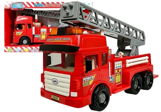 Lean Toys, pojazd ratunowy Straż Pożarna Lean Toys