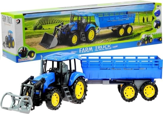 Lean Toys, pojazd rolniczy Traktor Gigant z przyczepą Lean Toys