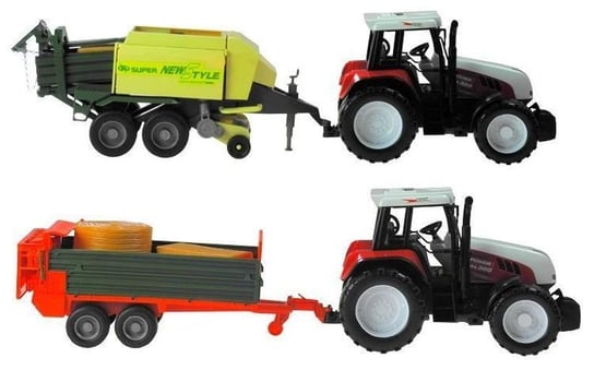 Lean Toys, pojazd Traktor z maszyną Lean Toys