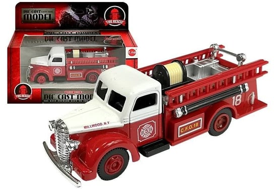 Lean Toys, pojazd Wóz strażacki, 1:43 Lean Toys