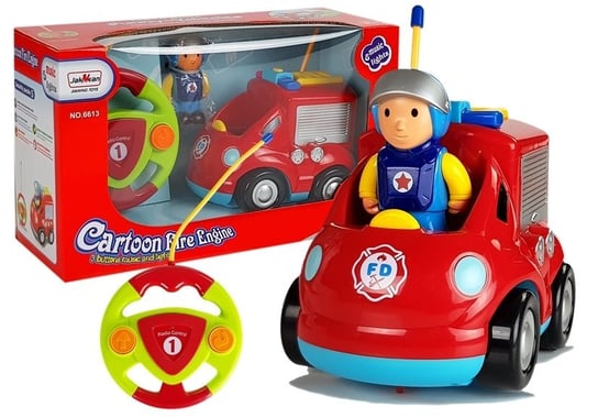 Lean Toys, pojazd zdalnie sterowany Auto Straż Pożarna Lean Toys