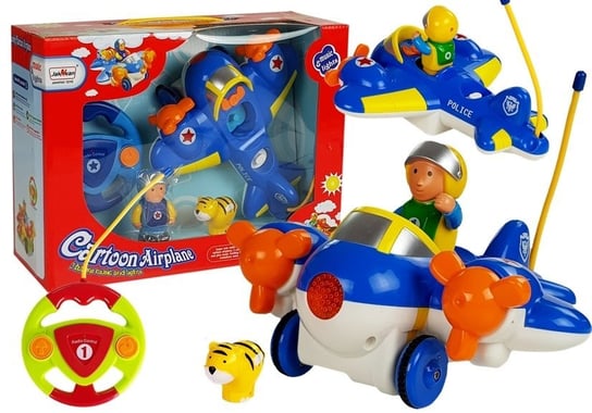 Lean Toys, pojazd zdalnie sterowany Samolot Lean Toys