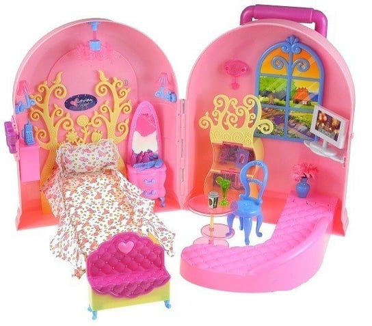 Lean Toys, rozkładany domek dla lalek Lean Toys