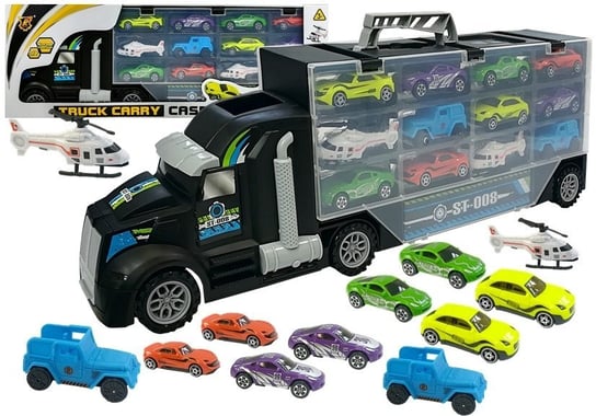 Lean Toys, tir z autkami i samolotem Lean Toys