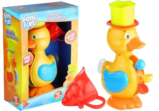 Lean Toys, zabawka do kąpieli Kaczuszka Fontanna Lean Toys