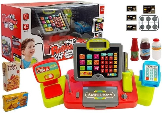 Lean Toys, zabawka edukacyjna Kasa sklepowa Lean Toys