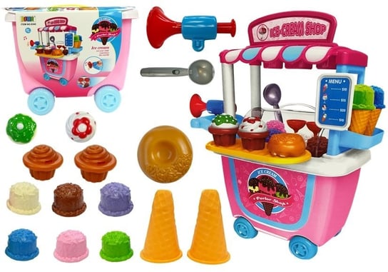 Lean Toys, zabawka edukacyjna Lodziarnia, zestaw Lean Toys