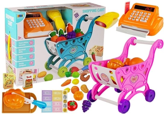 Lean Toys, zabawka edukacyjna Market, zestaw Lean Toys