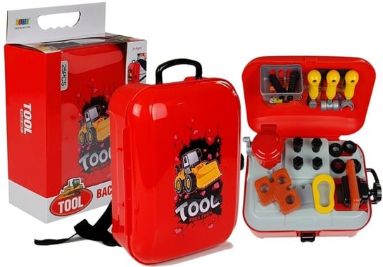 Lean Toys, zabawka edukacyjna Walizka majsterkowicza z narzędziami Lean Toys