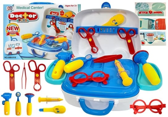 Lean Toys, zabawka edukacyjna, zestaw lekarski Lean Toys