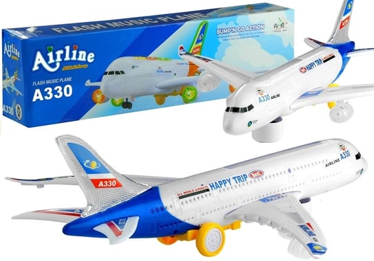 Lean Toys, zabawka interaktywna Samolot Lean Toys