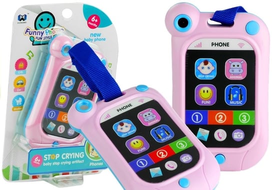 Lean Toys, zabawka interaktywna Telefon dotykowy Lean Toys