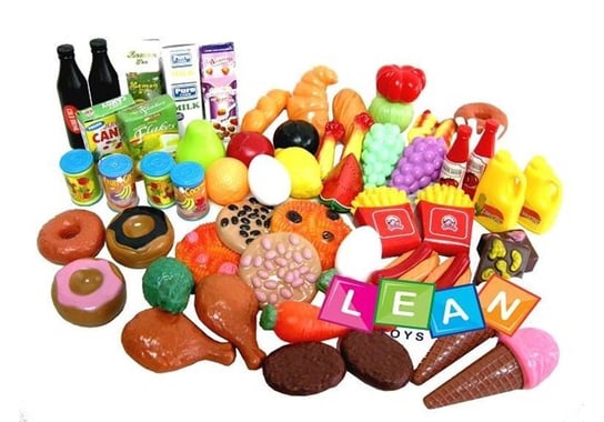 Lean Toys, zestaw artykułów spożywczych Lean Toys