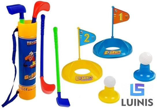 Lean Toys, zestaw do gry w golfa golf dla 2 osób Lean Toys