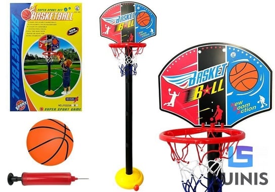 Lean Toys, zestaw do gry w koszykówkę dla dzieci Lean Toys