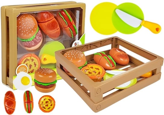 Lean Toys, zestaw do krojenia Burger Lean Toys